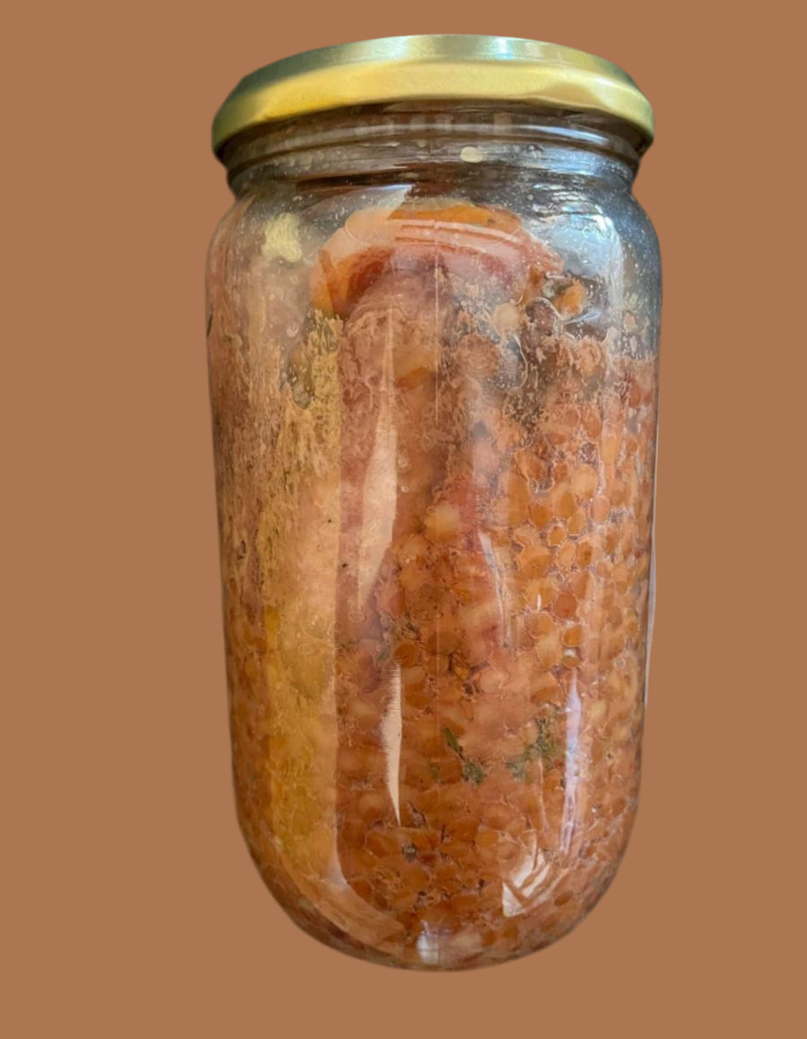 Saucisses aux lentilles