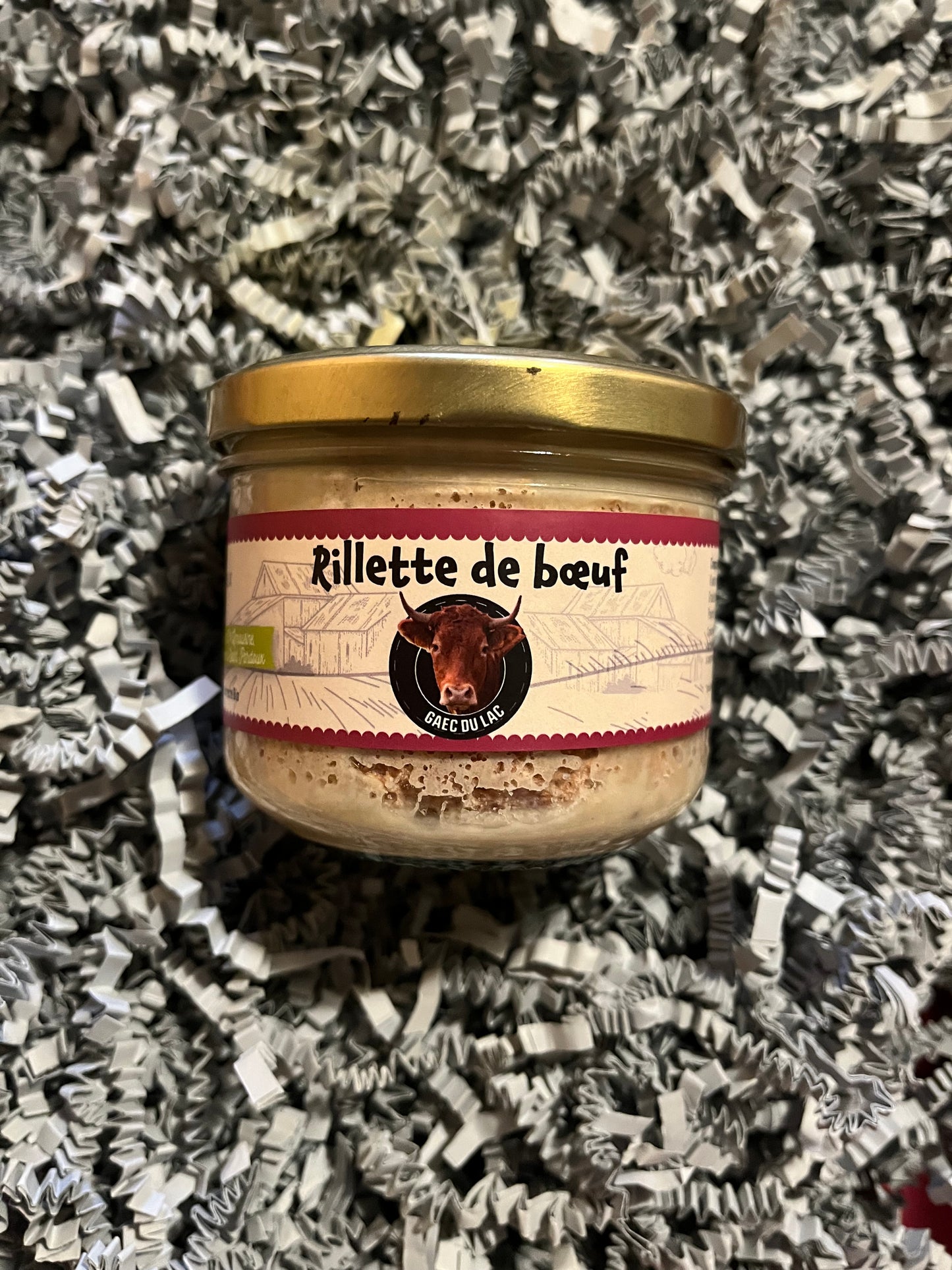 Rillette de bœuf nature
